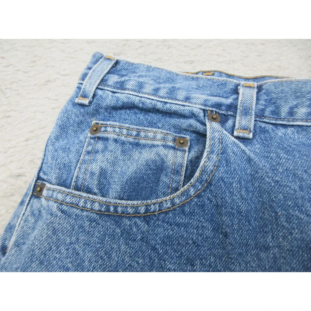 Vintage 1993 Arizona Jeans Mens 40x32 USA Made Light Wash Baggy Skater 90s Denim